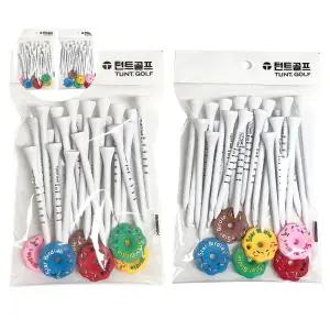 골프링 멀티골프티세트 눈금조절티 조절가능눈금티 모양멀티링 티꽂이 티 숏티 티걸이 TUNT 링 볼마커