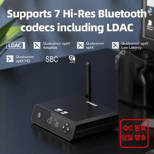 FiiO BR13 고해상도 오디오 블루투스 5.1 리시버 헤드폰 앰프 지지대 7 가지 블루투스 모드 LDAC 자동차 및