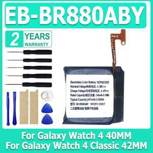 삼성 호환 갤럭시 호환 워치4 40MM SM-R860 R860용 EB-BR880ABY 240mAh 배터리 클래식 R880 + 공구
