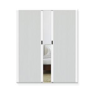 무타공 중문 셀프 간이문 프레임 흰색 슬라이딩 투명 도어 행거 주방 터닝