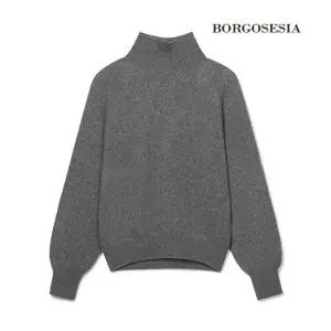 보르고세시아 25FW 캐시미어100 홀가먼트 터틀넥 풀오버