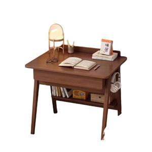 원목 미니책상 자취방 소형 일자 데스크 공부 책상 테이블 노트북 우드