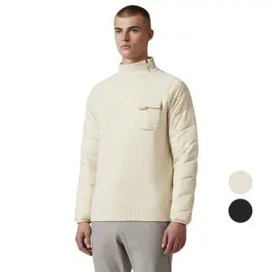 [페라어스] 남성 겨울 방풍 반목 니트 팔 패딩 골프 티셔츠 GCTW5MP2630