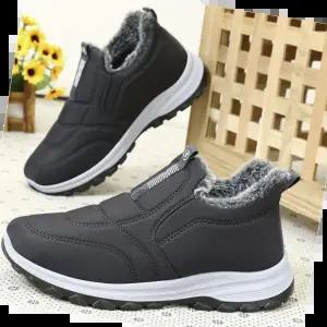 겨울신발 GM남성 여성용 패딩 방한화 보온 방한 털 신발 운동화