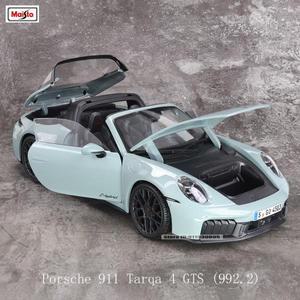 마이스토 1:18 포르쉐 타르카 4 GTS (992.2) 브랜드 자동차 모델 스태틱 다이캐스팅 컬렉션 선물 장난감 블