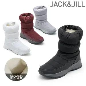 잭앤질 25FW 여성 양털 블렌디드 패딩부츠 1종