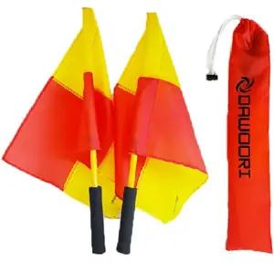 (2개) 다우리 축구 부심기 심판 주심기 선심기 축구깃발/동호회/무선/배구/심판기/부심/생활체육/선심/소품