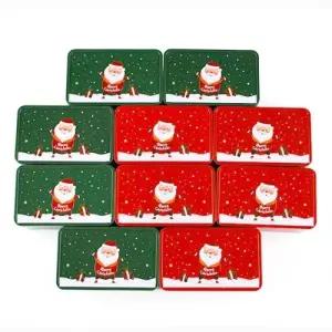 ( )126AE11D08 이천 크리스마스 퍼줌 쌍둥이 산타 틴케이스 10개세트