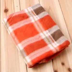 ( )오렌지 110cm 기모 비타리토 무릎담요 보온담요 레저담요