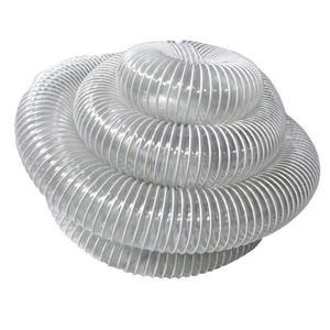 PVC 파이프 투명 엑셀관 100mm 튜브 목공 흰색 부품 환기 350MMx2미터