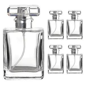 향수병 카타니아 실버캡 50ml X 5개 공병 스큐류타입용기 재료 퍼퓸 스프레이 유리