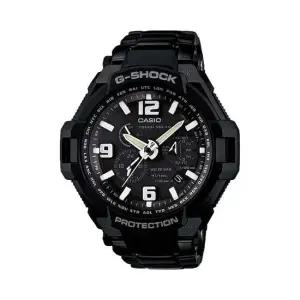 지샥 G-1400D-1A 그래비티 터프솔라 남성 메탈 시계