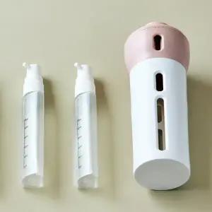 [롯데백화점]브라이튼 브라이튼 여행용 4IN1 트래블 보틀 휴대용 공병 세트 샴푸 화장품로션