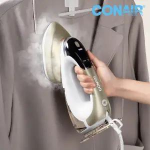 콘에어 터보 스팀 열판 LED스마트센서 2in1 듀얼 다리미 GSI308K