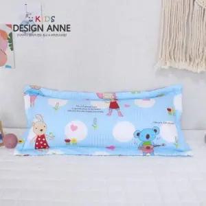 디자인엔 순면 앙팡 아동솜베개30x70-블루