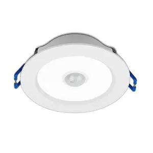 더쎈 LED 3인치 매입센서등 5W 플리커로우 인체감지센서 복도등 현관등