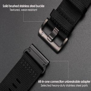 HEMSUT 시계 밴드 가민 택틱스 나일론 퀵핏 20 22 26mm 스포츠 손목 스트랩 페닉스8 7 6 에픽스/MK3/택틱스