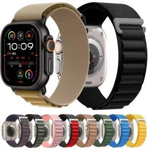 Apple Watch 밴드 용 알파인 루프 나일론 업그레이드 스트랩 10 42mm 9 8 7 Ultra2 팔찌 시계 6 5 4 SE
