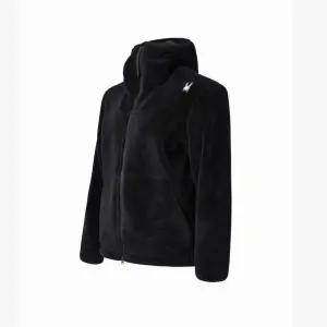 스파이더 공용 셜파 후드 집업 자켓 SPIWCNFT305UBLK