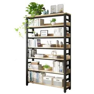 철제책장 사무실선반 대형 책꽃이 책장 6단 진열 서재