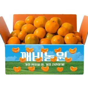 [깨비농원] 제주 어글리 조생감귤 4.5kg 랜덤과