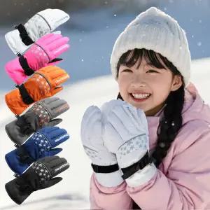 겨울 아동 어린이 키즈 손가락 스키 보드 눈썰매 눈싸움 장갑