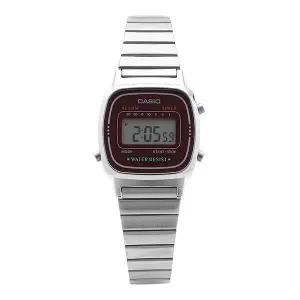 [카시오] 여성 Digital Square 메탈 손목 시계(LA670WA 4DF)