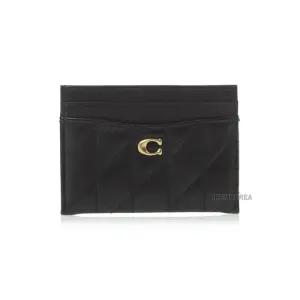 [라벨루쏘]  FW25 여성 필로우 퀼팅 카드지갑 CM434 B4/BK