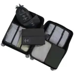 여행용 수납 파우치 7p 세트