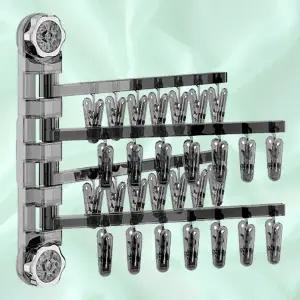 [오너클랜]미니 빨래 소형빨래 속옷 다용도 이동접이식 건조대