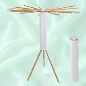 [오너클랜]원룸 라운드 자취생 감성 옷걸이 접이식 속옷 건조대