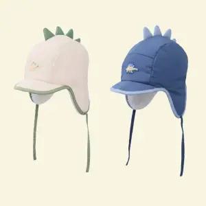 국내색상 4-7세용 겨울 방한모자 털 안감 귀마개 유아 모자