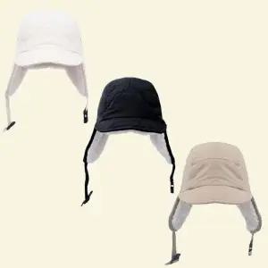 국내색상 4-7세용 유아 겨울 방한모자 털 안감 귀마개 군밤모자