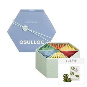 오설록 티 베리에이션 에센스, 6종X7입(총42입) 선물세트+증정(쇼핑백,1개+말차프레첼,1개+ 홀리데이 파티팩,1개)