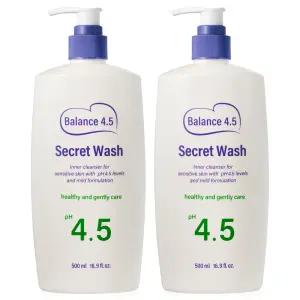 터치미 시크릿워시 저자극 여성청결제 대용량 500ml 2개