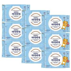 크리넥스 마이비데 카카오 비데물티슈 캡형 40매 x9개