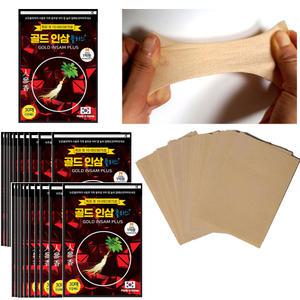 골드인삼 플러스/30매x20팩=총600매/건강패드/홍삼/글루홍삼/산삼/효도선물/동전패드/파스아님패드