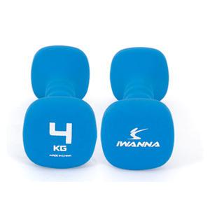 IW 네오프렌 사각 아령 4kg (2개입 1세트)