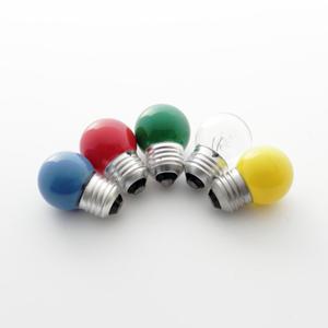 일광 인치구(LED/백열) 소형장식전구 꼬마 bulb 컬러색전구 E26소켓 1w 1.5w 10w