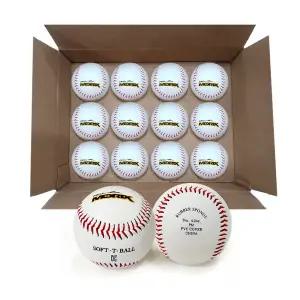 프로모릭스 소프트볼 야구공 연식공 경식공 6입 12입 1박스 어린이야구공