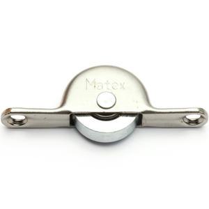 (사각ㄷ레일용 미소호차)철 베이링 평호차 25mm