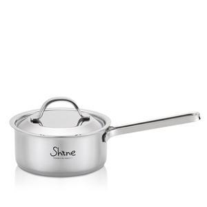 [한일스텐레스_본사] 샤인 Shine 통3중 16cm 스텐 편수냄비 /라면냄비/인덕션용