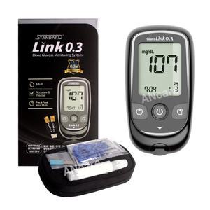 스탠다드 글루코나비 링크 0.3 혈당계 (채혈기+침10개+파우치)