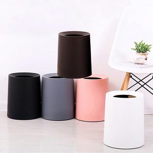 모던감성 심플 쓰레기통 8L 12L 이너커버형 휴지통 북유럽 인테리어