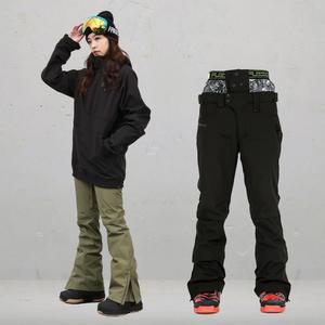 남여공용 스키 스노우보드 애니슬림핏 팬츠