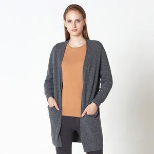울캐시미어 뉴 베이직 오픈 포켓 가디건 FW1105