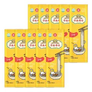 쫄깃 구포 국수 소면 300g X 10개