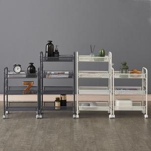 분홍맘 이동식트롤리 틈새 수납장 3단 4단 트롤리 이동식트레이