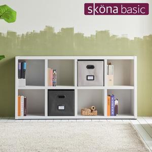 앤도버 1600 2단 와이드 책장8칸