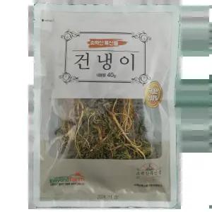 영주소백산건나물 냉풍건조 말린냉이 40g팩